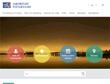 Tablet Screenshot of jakobstad.fi